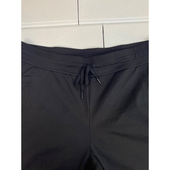 32 Degrees Heat Mens Jogger Pants Drawstring Athletic XL Black Polyester Spandex - Picture 5 of 7